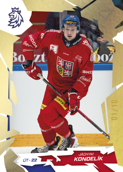 Kondelík Jáchym 2026 Hokejové Česko Gold #36