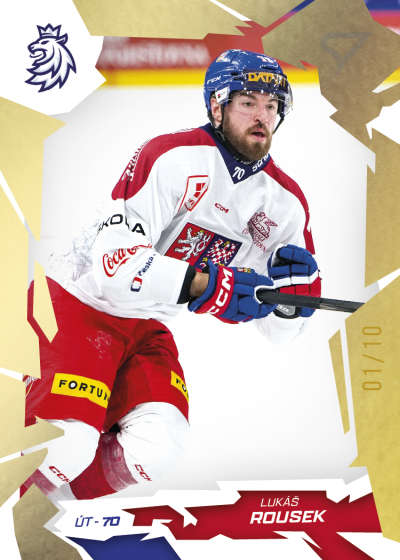Rousek Lukáš 2026 Hokejové Česko Gold #46