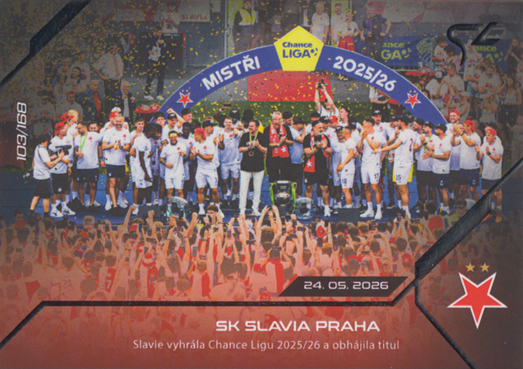 Slavia Praha 25-26 Chance Liga LIVE #L-55