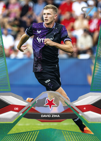 Zima David 25-26 Chance Liga Green #199