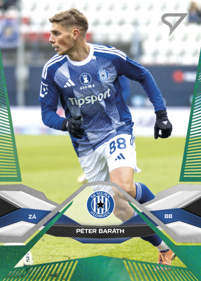 Baráth Péter 25-26 Chance Liga Green #256