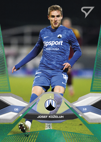 Koželuh Josef 25-26 Chance Liga Green #277