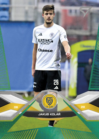 Kolář Jakub 25-26 Chance Liga Green #346