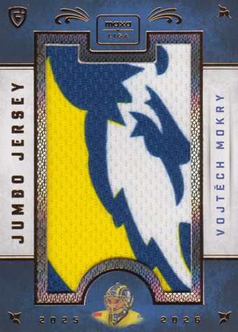 Mokry Vojtěch 25-26 GOAL Cards Maxa liga Jumbo Jersey #JJ-06
