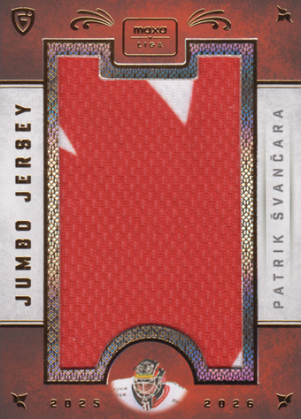 Švančara Patrik 25-26 GOAL Cards Maxa liga Jumbo Jersey #JJ-21