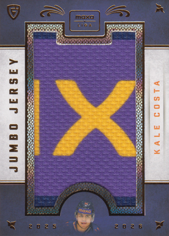 Costa Kale 25-26 GOAL Cards Maxa liga Jumbo Jersey #JJ-12
