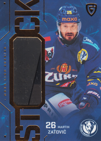 Zaťovič Martin 25-26 GOAL Cards Maxa liga Stick #ST-19