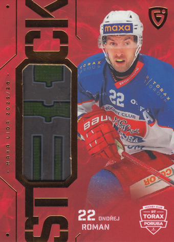Roman Ondřej 25-26 GOAL Cards Maxa liga Stick #ST-21