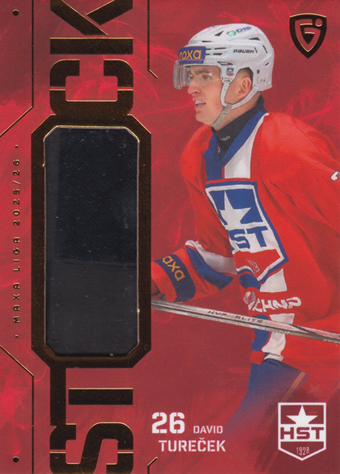 Tureček David 25-26 GOAL Cards Maxa liga Stick #ST-27