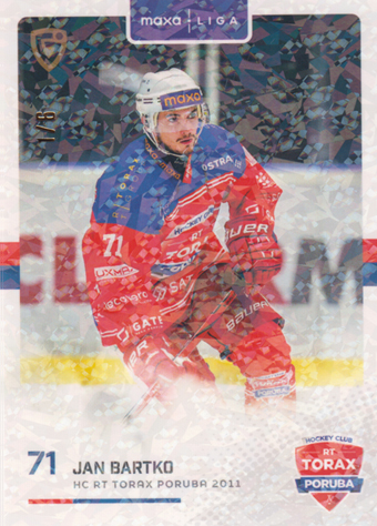 Bartko Jan 25-26 GOAL Cards Maxa liga Mosaic #POR-03