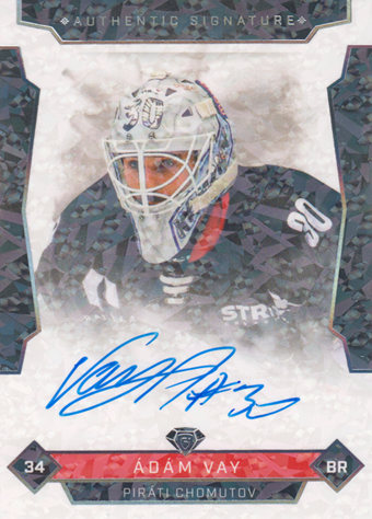 Vay Ádám 25-26 GOAL Cards Maxa liga Authentic Signature Platinum #CHOM-10