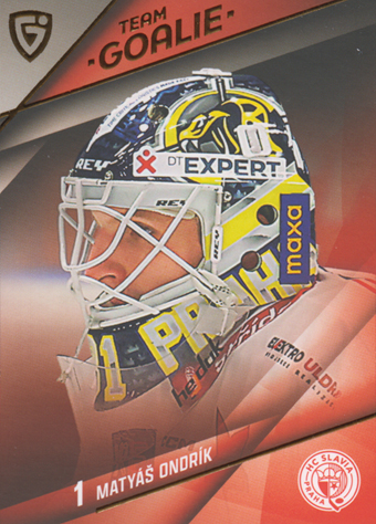 Ondrík Matyáš 25-26 GOAL Cards Maxa liga Team Goalie #TG-05