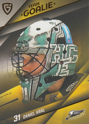Král Daniel 25-26 GOAL Cards Maxa liga Team Goalie #TG-14
