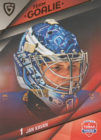Kavan Jan 25-26 GOAL Cards Maxa liga Team Goalie #TG-19