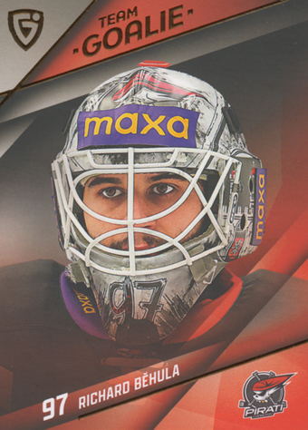 Běhula Richard 25-26 GOAL Cards Maxa liga Team Goalie #TG-21