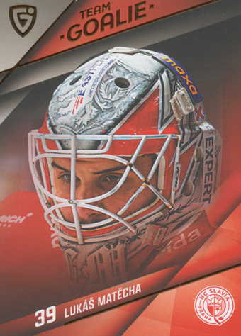 Matěcha Lukáš 25-26 GOAL Cards Maxa liga Team Goalie #TG-44