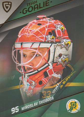Svoboda Miroslav 25-26 GOAL Cards Maxa liga Team Goalie #TG-47