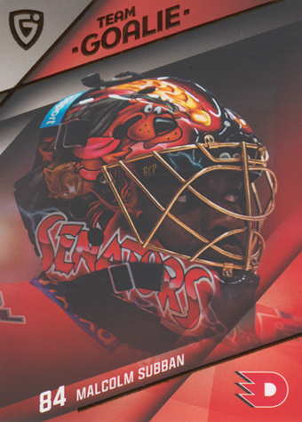 Subban Malcolm 25-26 GOAL Cards Maxa liga Team Goalie #TG-50
