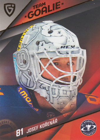Kořenář Josef 25-26 GOAL Cards Maxa liga Team Goalie #TG-52