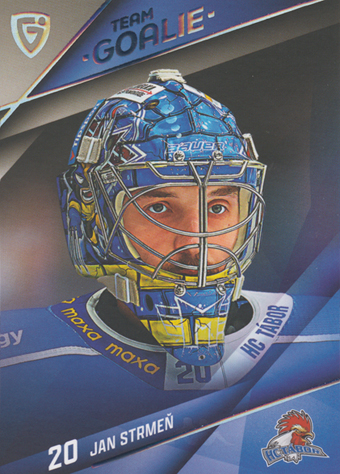 Strmeň Jan 25-26 GOAL Cards Maxa liga Team Goalie Platinum #TG-11