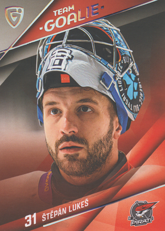 Lukeš Štěpán 25-26 GOAL Cards Maxa liga Team Goalie Platinum #TG-23