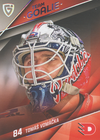 Vomáčka Tomáš 25-26 GOAL Cards Maxa liga Team Goalie Platinum #TG-34