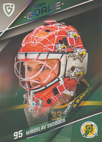 Svoboda Miroslav 25-26 GOAL Cards Maxa liga Team Goalie Platinum #TG-47