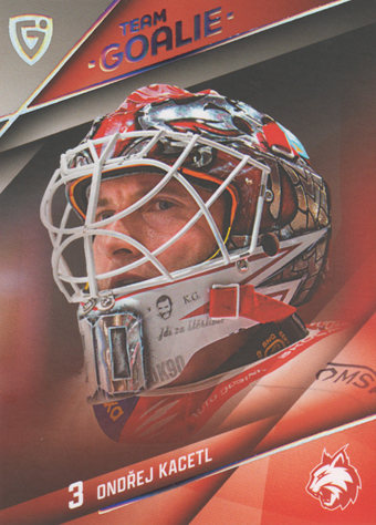Kacetl Ondřej 25-26 GOAL Cards Maxa liga Team Goalie Platinum #TG-49