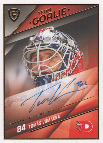 Vomáčka Tomáš 25-26 GOAL Cards Maxa liga Team Goalie Auto #SG-20