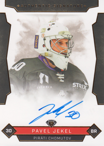 Jekel Pavel 25-26 GOAL Cards Maxa liga Authentic Signature #CHOM-9