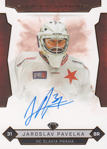 Pavelka Jaroslav 25-26 GOAL Cards Maxa liga Authentic Signature #SLA-1