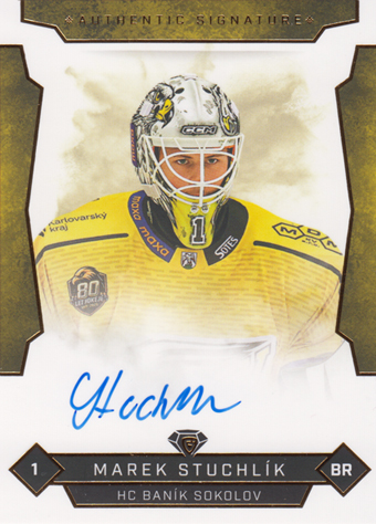 Stuchlík Marek 25-26 GOAL Cards Maxa liga Authentic Signature #SOK-2