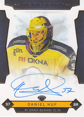 Huf Daniel 25-26 GOAL Cards Maxa liga Authentic Signature #ZLI-2
