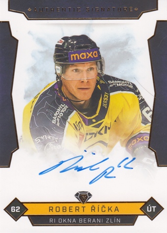 Říčka Robert 25-26 GOAL Cards Maxa liga Authentic Signature #ZLI-5