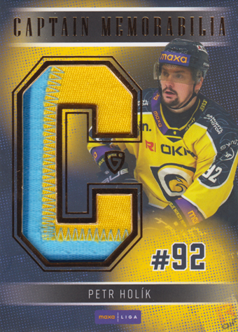 Holík Petr 25-26 GOAL Cards Maxa liga Captain Memorabilia #CA-02