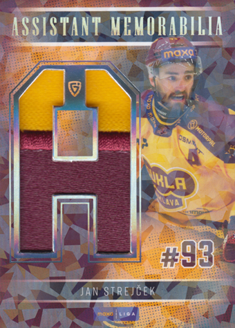 Strejček Jan 25-26 GOAL Cards Maxa liga Assistant Memorabilia Mosaic #CA-25