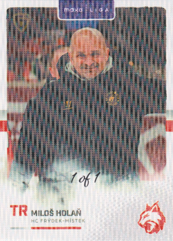 Holaň Miloš 25-26 GOAL Cards Maxa liga Seismic Silver #FMI-32