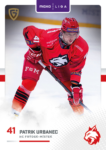Urbanec Patrik 25-26 GOAL Cards Maxa liga #FMI-16