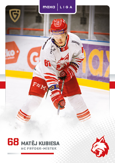 Kubiesa Matěj 25-26 GOAL Cards Maxa liga #FMI-19