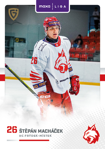 Macháček Štěpán 25-26 GOAL Cards Maxa liga #FMI-20