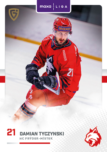 Tyczyński Damian 25-26 GOAL Cards Maxa liga #FMI-25