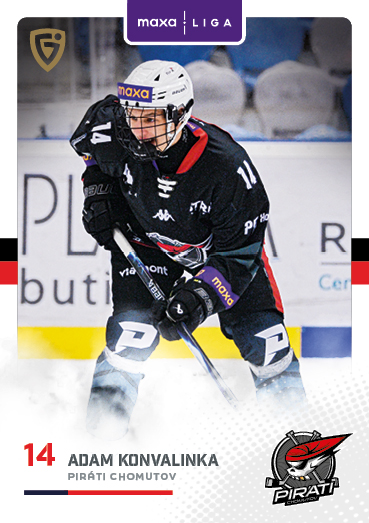 Konvalinka Adam 25-26 GOAL Cards Maxa liga #CHOM-19
