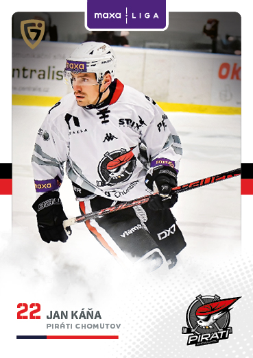 Káňa Jan 25-26 GOAL Cards Maxa liga #CHOM-23