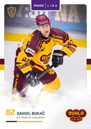 Bukač Daniel 25-26 GOAL Cards Maxa liga #JIH-23