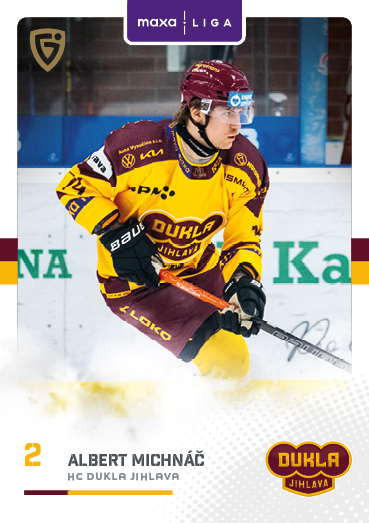 Michnáč Albert 25-26 GOAL Cards Maxa liga #JIH-24