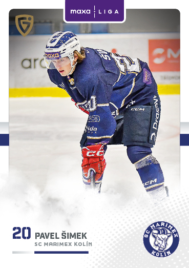 Šimek Pavel 25-26 GOAL Cards Maxa liga #KOL-24