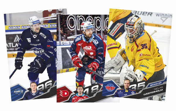 Kompletní set 25-26 Tipsport Extraliga řadové karty #361-423
