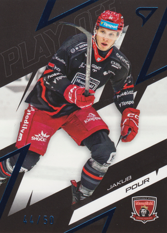 Pour Jakub 25-26 Tipsport Extraliga Play Off Base Set Blue #24