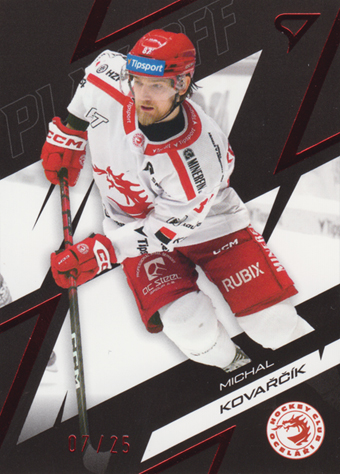Kovařčík Michal 25-26 Tipsport Extraliga Play Off Base Set Blue #41