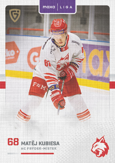 Kubiesa Matěj 25-26 GOAL Cards Maxa liga Canvas #FMI-19